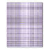 Purple White Gingham Check Area Rug