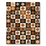 Heritage Tribal Sombrero Figures Starburst Rug