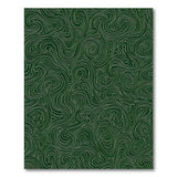 Abstract Area Hypnotic Green Swirl Abstract Area Rug