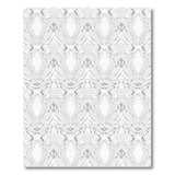 Modern Grey Geometric Abstract Rug