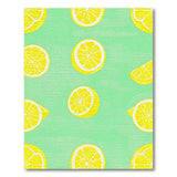 Sunny Lemon Slices Area Rug
