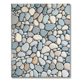 Grey Pebble Beach Area Rug