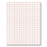 Checkered Geometric Modern Pink Gingham Checkered Area Rug