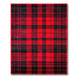 Bold Red Bold Red Black Plaid Area Rug