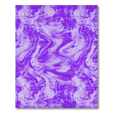 Purple Marble Swirl Abstract Area Rug