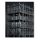 Geometric Scaffold Tower Area Rug