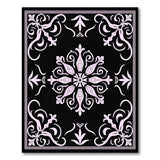 Traditional Persian Ornate Pink Floral Medallion Area Rug