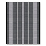 Black and White Bold Black White Vertical Striped Area Rug