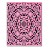 Blush Pink Persian Mandala Area Rug