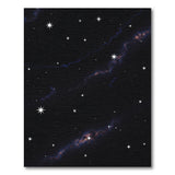 Multi-color and Patterns Cosmic Nebula Starfield Area Rug