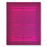 Bold Pink Leopard Spot Area Rug