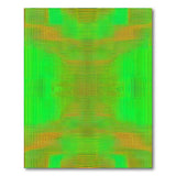 Green Geometric Modern Vibrant Green Geometric Grid Area Rug