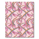 Rainbow Ballet Shoes Pink Washable Area Rug