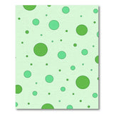 Playful Green Polka Dot Area Rug