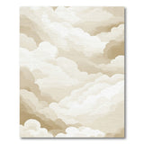 Ethereal Clouds Beige Neutral Area Rug