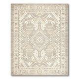 Beige Neutral Heritage Tribal Area Rug