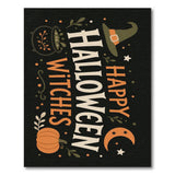 Happy Halloween Witches Area Rug