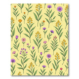Multi-color and Patterns Wildflower Meadow Floral Area Rug