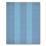 Ombre Blue Dotted Woven Area Rug
