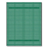 Geometric Modern Green Modern Green Grid Geometric Area Rug