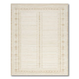 Beige Heritage Tribal Border Area Rug