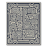 Heritage Tribal Maze Geometric Area Rug