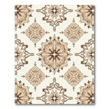 Elegant Beige Persian Medallion Traditional Persian Area Rug