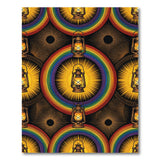 Rainbow Lantern Geometric Area Rug