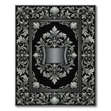 Ornate Baroque Filigree Area Rug
