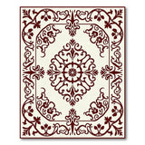 Ornate Red Ornate Red Medallion Persian Area Rug