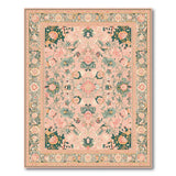 Pink Floral Vintage No. 22 Area Rug
