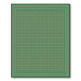 Emerald Green Persian Geometric Area Rug