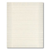 Beige Lined Border Area Rug