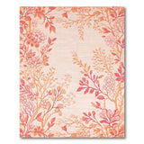 Vintage Pink Blossom Branch Area Rug