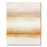 Beige Ombre Horizontal Stripe Area Rug
