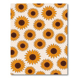 Vintage Sunflower Bloom Area Rug