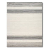 Grey Modern Grey Striped Area Rug