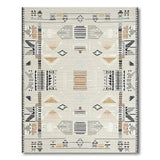Beige Heritage Tribal Geometric No. 7 Area Rug