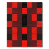Bold Red Bold Red Black Buffalo Check Area Rug