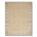 Beige Persian Geometric Lattice Area Rug