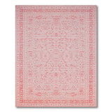 Pink Traditional Persian Blush Pink Persian Area Rug