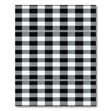 Black and White Check Classic Black White Buffalo Check Area Rug