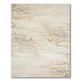 Beige Distressed Abstract Area Rug