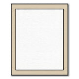 Beige Border Neutral Area Rug