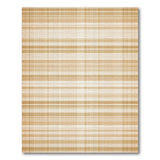 Brown Tan Plaid Check Brown and Tan Area Rug