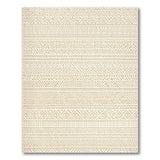 Beige and Neutral Beige Heritage Tribal Geometric Rug