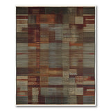 Abstract Geometric Patchwork Area Rug