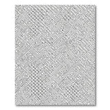 Geometric Modern Black and White Intricate Black White Maze Geometric Rug