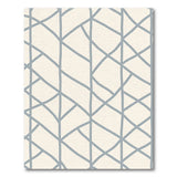 Modern Grey Trellis Geometric Area Rug