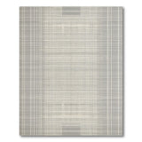 Modern Geometric Grid Black White Geometric Modern Area Rug